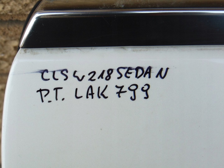 фото №11, Дверь правый зад задние mercedes cls w218 10- 799