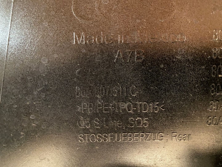 фото №9, Audi q5 s-line 80a sq5 бампер зад задній