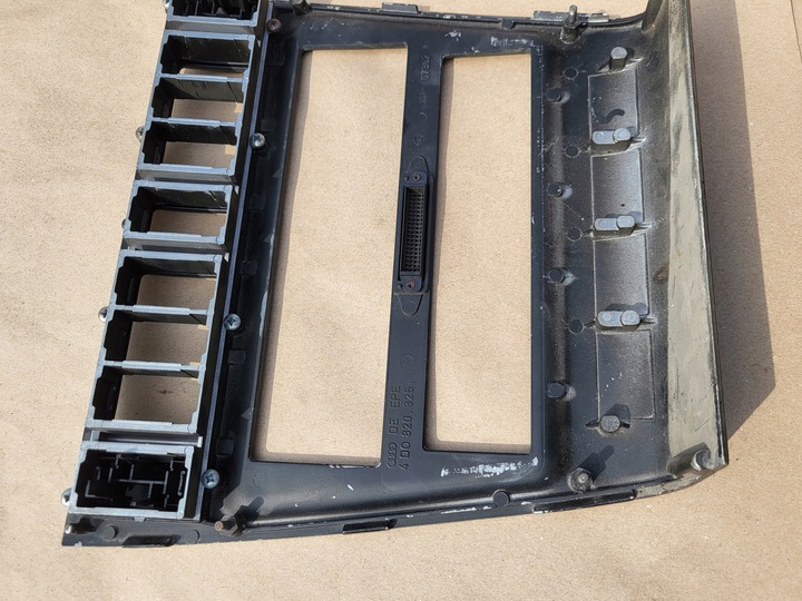 фото №13, Рамка консолі середньої капот радіо dekor дерево audi a8 d2 4d0820325 оригінальний номер