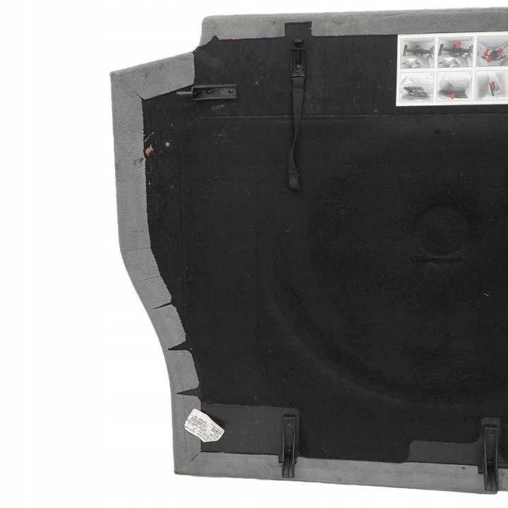 фото №12, Bmw x5 e53 пол багажника серый 7129742