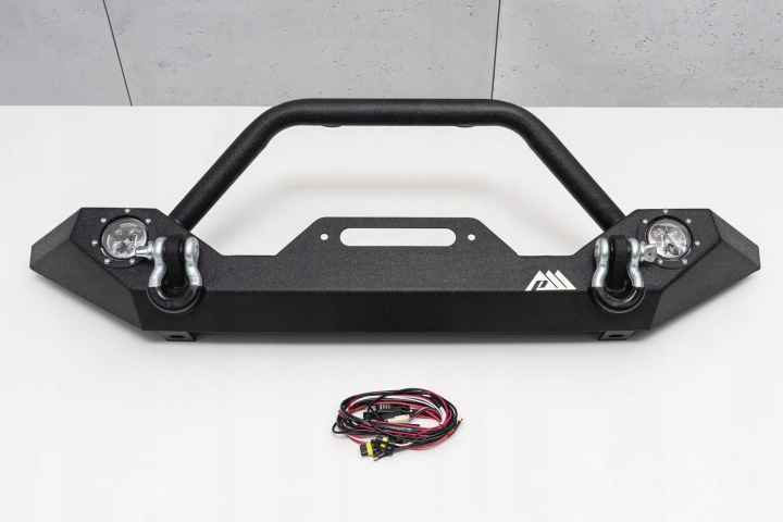 фото №7, Бампер передний з led jeep wrangler yj/tj 1987-2006
