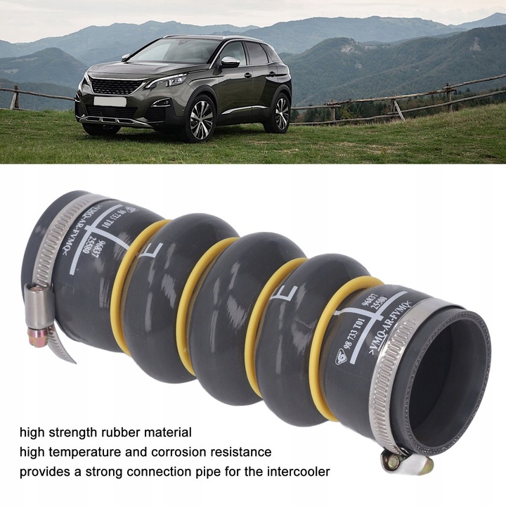 фото №10, Шланг інтеркулер turbo 0382nn гумова зарядний пристрій впуск ładowiska jo