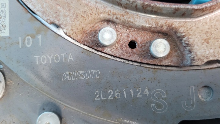 фото №15, Toyota corolla e21 23r 1,8 гибрид сцепление комплект 2l261124