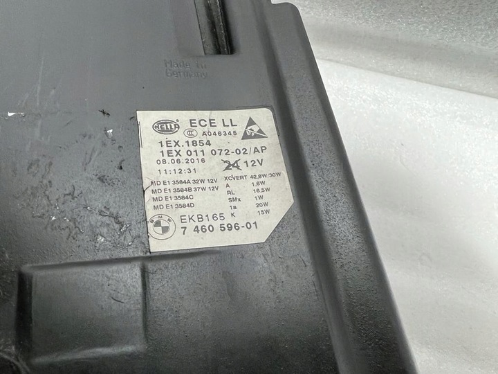 фото №15, Bmw 5 f10 f11 lci адаптивний лампа ліва права