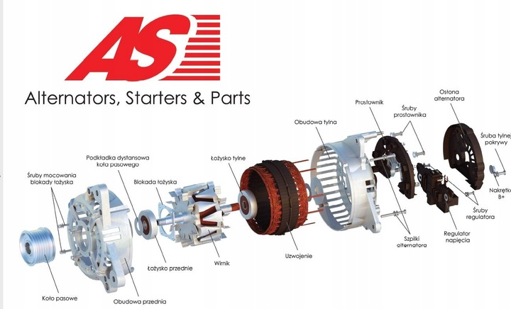 фото №11, Генератор a4 a6 passat 2.5tdi 3.0 as-pl a0160