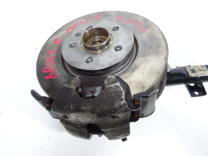 фото №15, Seat arona 1.0 tsi амортизатор поворотный кулак правая 2q0256k 2q0413031dr