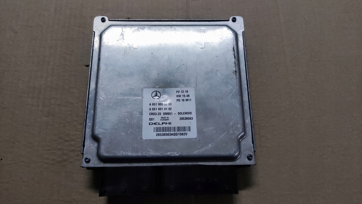 фото №3, Mercedes sprinter 906 модуль двигуна 6519006003