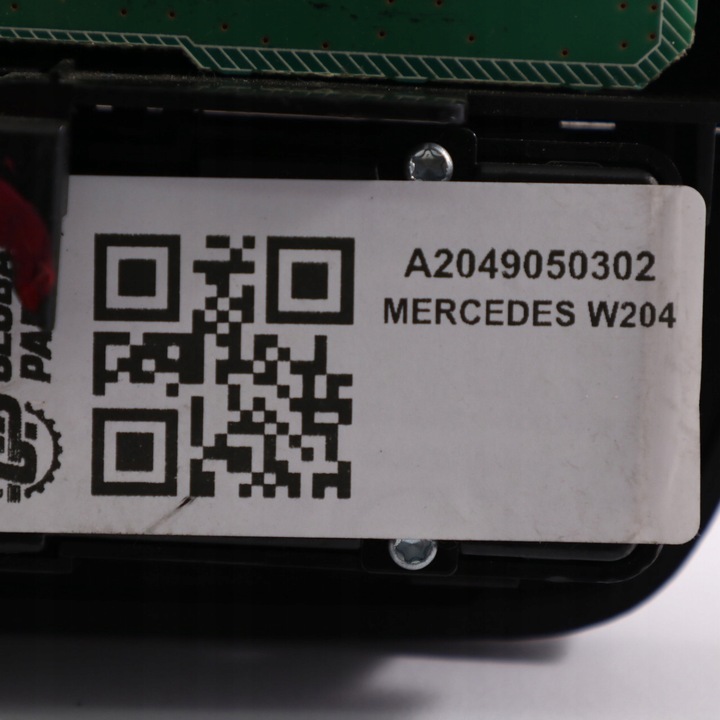 фото №13, Mercedes w204 панель керування панелі розподільчої радіо sat nav a2049050302