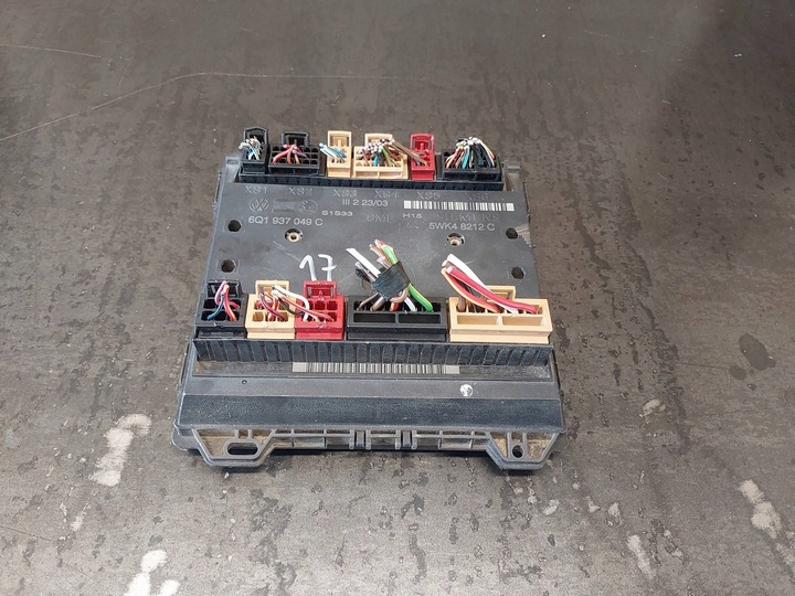 фото №1, Модуль / блок управления комфорта skoda fabia mk1 6y 6q1937049c