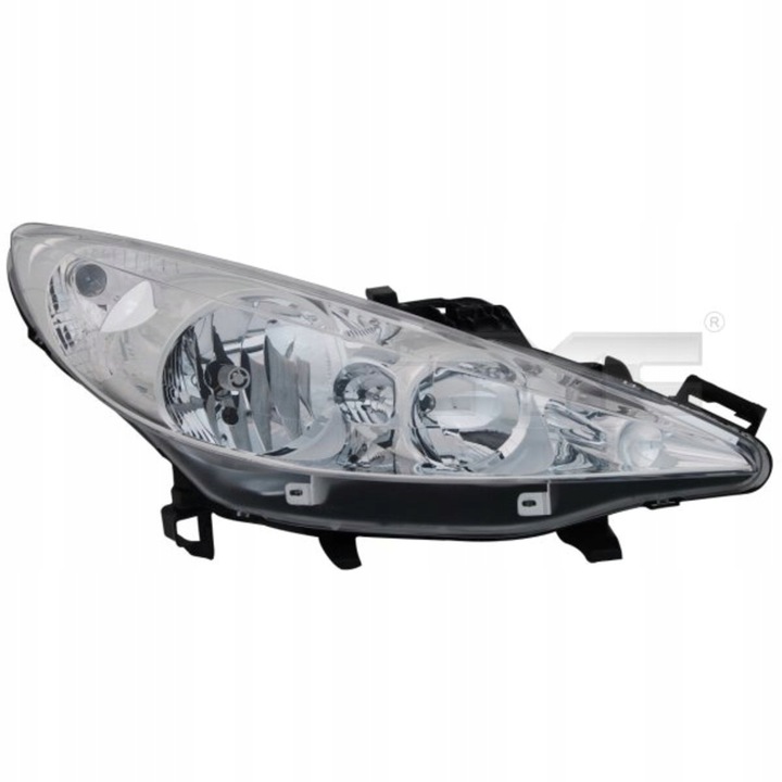 фото №3, Лампа peugeot 207 06-15 фара правые