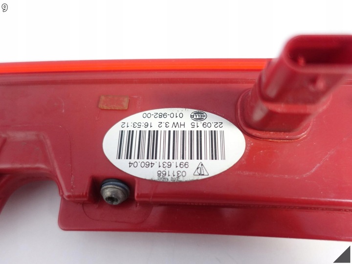 фото №10, Porsche 911 991 carerra 4 4s 12-15 лампа свет сплав led накладка зад