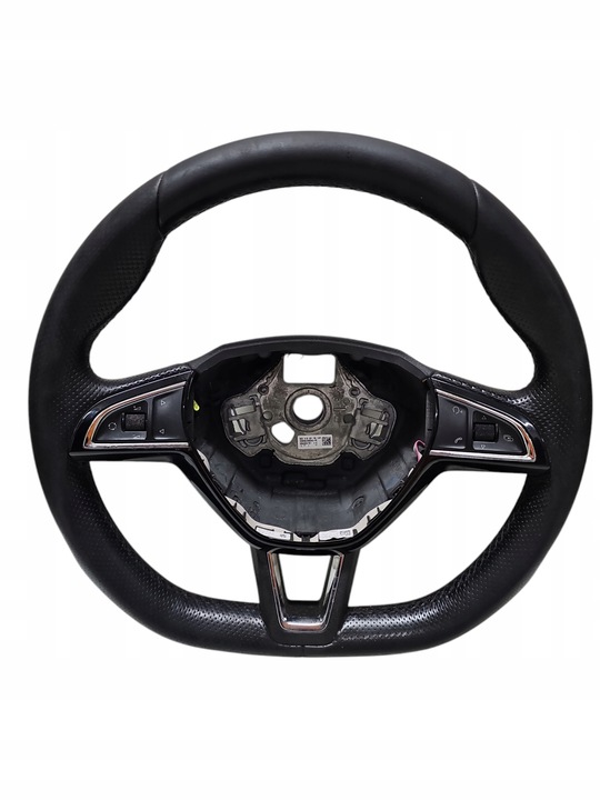 фото №1, Руль мультифункция кожа skoda octavia iii superb fabia 5e0419091as