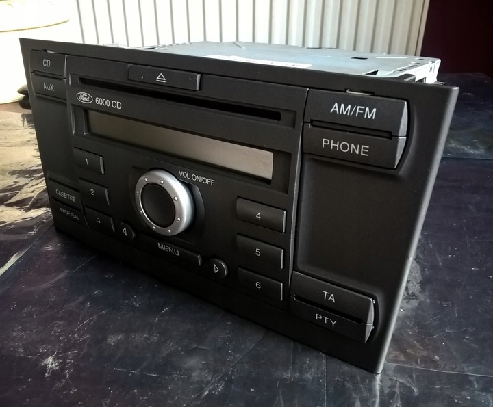 фото №4, Ford mondeo mk3 радіо visteon 6000 cd рестайлінг + код