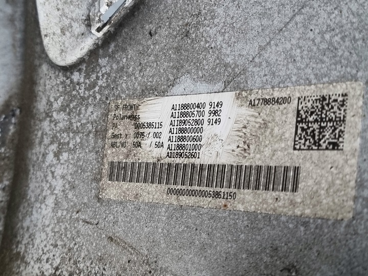 фото №8, Mercedes cla 118 a118 w118 бампер переднє перед