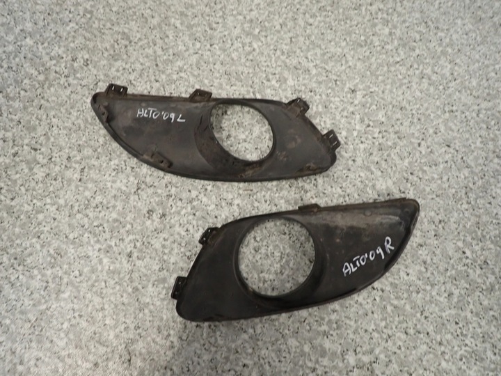 фото №4, Suzuki alto 09-14 рамка галоген левого решётка заглушка