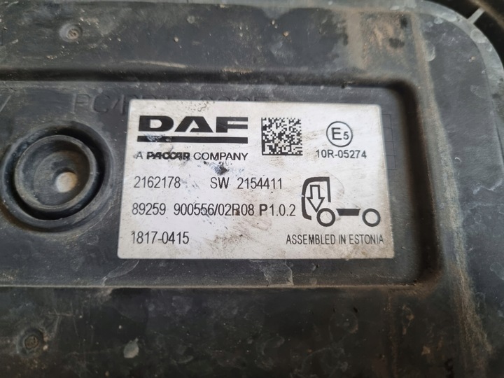 фото №3, Блок керування комп'ютер модуль шасі cmf 2162178 daf xf 106 , cf рестайлінг