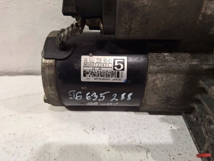 фото №5, Стартер 9663528880 citroen c4 picasso 1.6 hdi 06-