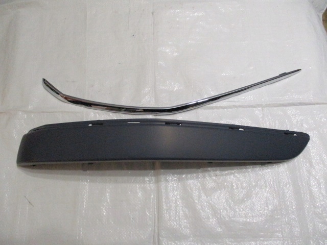 фото №1, 407 sw ліва планка хром бампера заднього зад