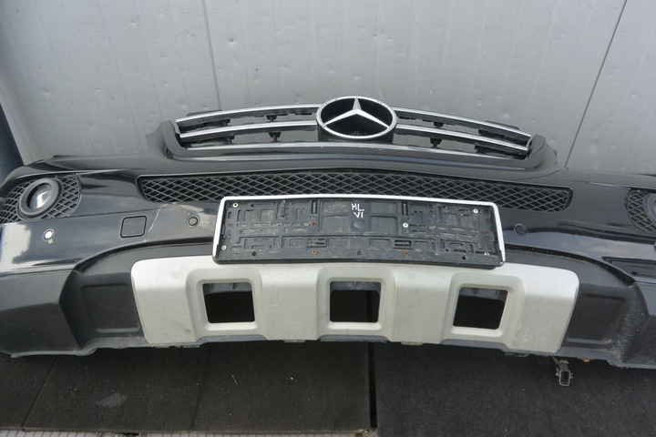 фото №7, Mercedes ml w164 бампер решітка радіатора перед 05-09 197 kpl pdc h7
