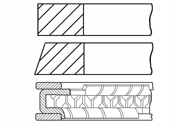 фото №2, 67 +0,50 1.2-2.5 набор кольца поршень smart cabrio city-coupe