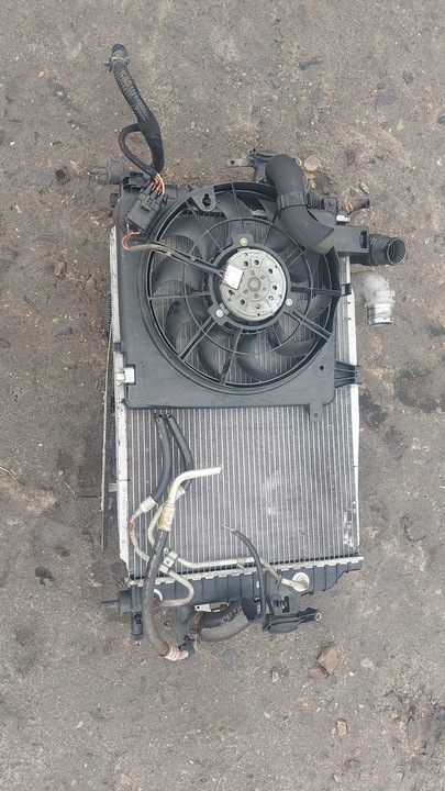 фото №1, Радиатор вентилятор zafira b 1.9cdti автомат kpl