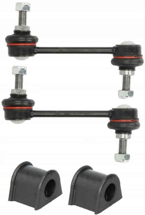 фото №1, Соединитель+ резиновая накладка стабилизатора перед alfa gt 147 156