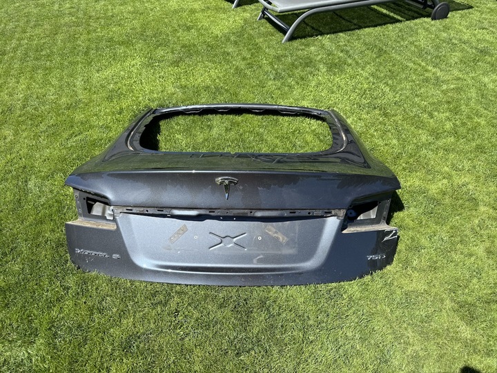 фото №1, Tesla модель s ms крышка задняя зад оригинал
