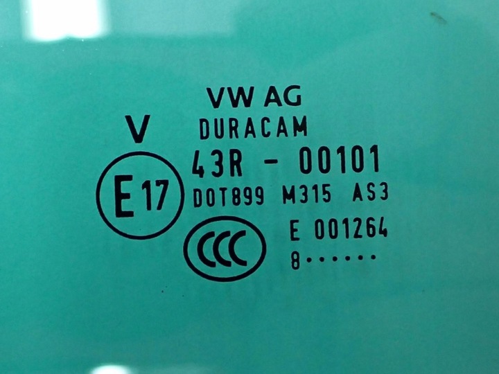 фото №3, Стекло дверь левый зад оригинал 575845025a skoda karoq 18r