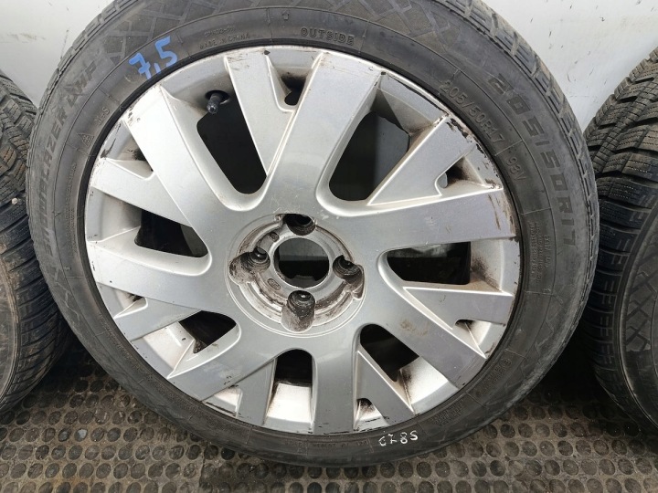 фото №8, Диски алюминий комплект 17 з шинами citroen c4 i 6,5jx17ch4