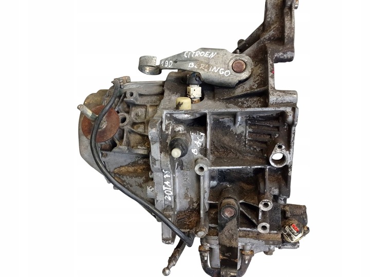 фото №4, Коробка передач коробки передач механическая citroen berlingo i 1.9 d 20ta76