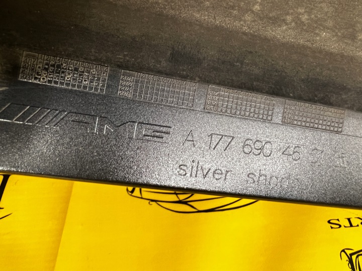 фото №7, Молдинг накладка пороговая порог правая правое mercedes a w177 amg 696 9696