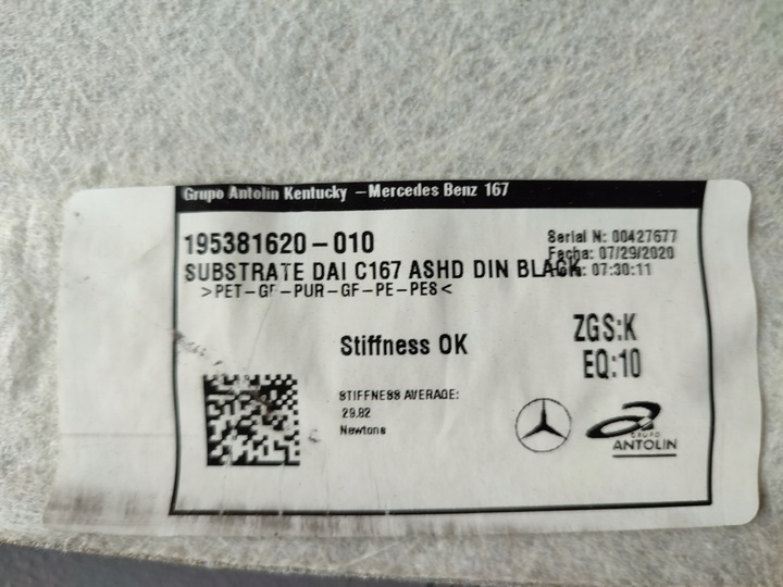 фото №5, Mercedes gle w167 купе стеля алькантара