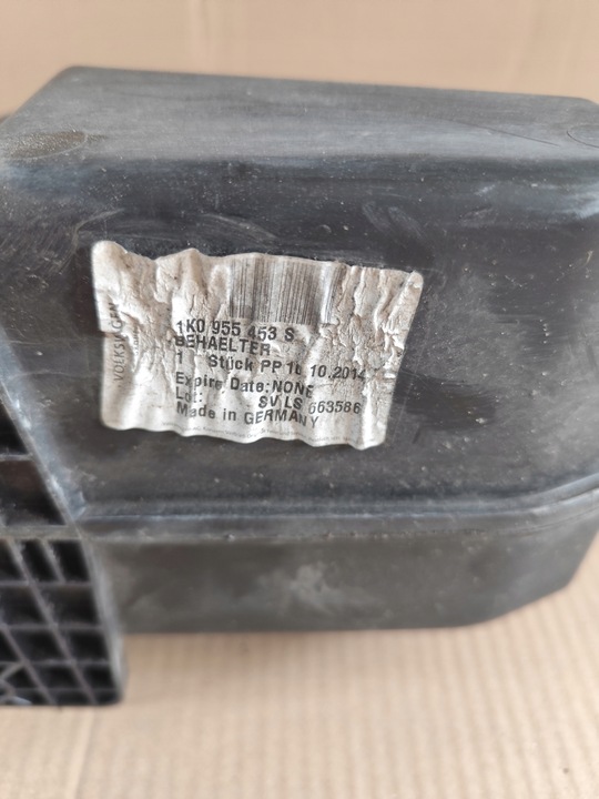 фото №3, Бак жидкости омывателя vw golf v 1k0955453s