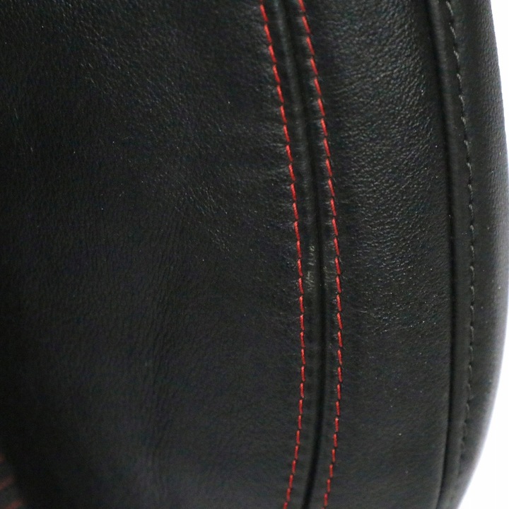 фото №11, Mini r60 спинка сидіння лівий перед спортивні шкіра równoległe лінія червоний