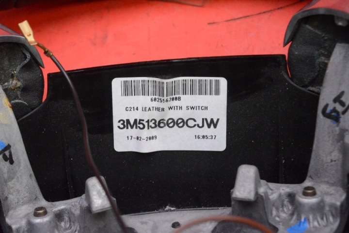 фото №6, Руль кожаный многофункциональная 3m51-3600-cjw ford kuga mk1 08-13