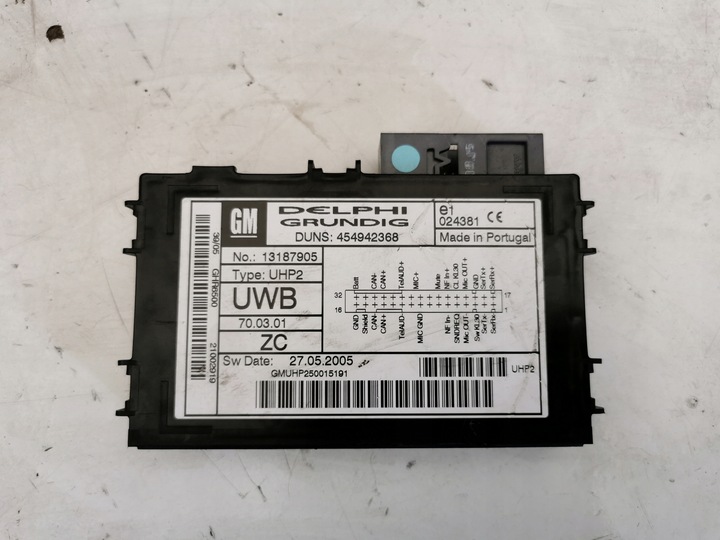 фото №1, Модуль телефону блютуз opel signum 454942368