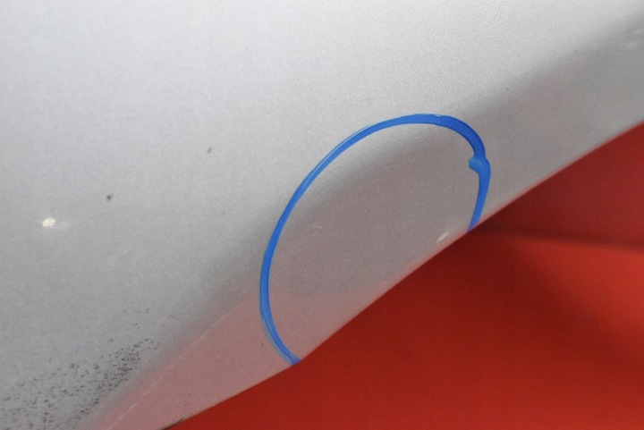 фото №3, Крыло левый перед переднее серебряный toyota avensis t25 02-06