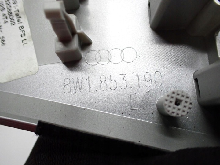фото №9, Планка декоративна панелі консолі dekor європа 8w1853190 audi a4 b9 8w 18r