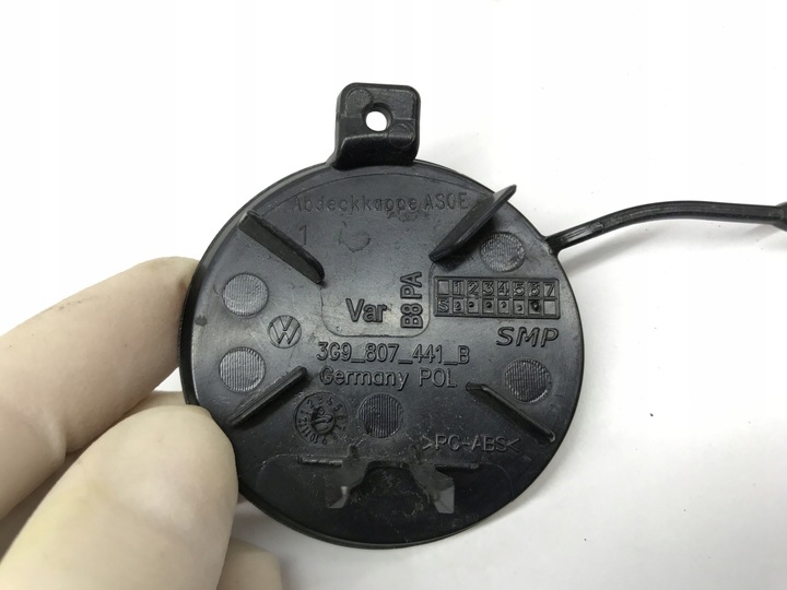 фото №4, Заглушка бампера зад volkswagen 3g9807441b