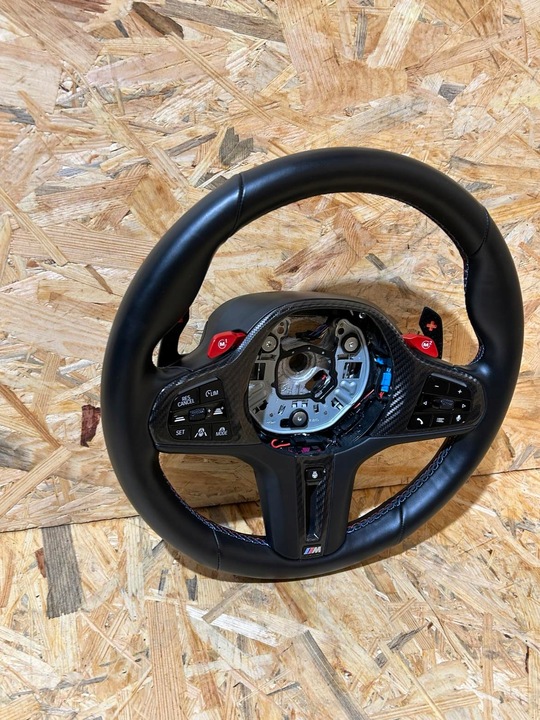 фото №9, Кермо карбон пелюстки з підігрівом bmw g87 g80 g82 m2 m3 m4 5km гарна оригінальний номер