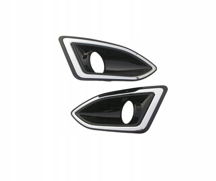 фото №1, Ford edge 2015- решітка галоген права ліва + хром