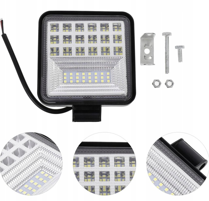 фото №1, Галоген лампа робоча do автомобіль led 42w 12v 24v