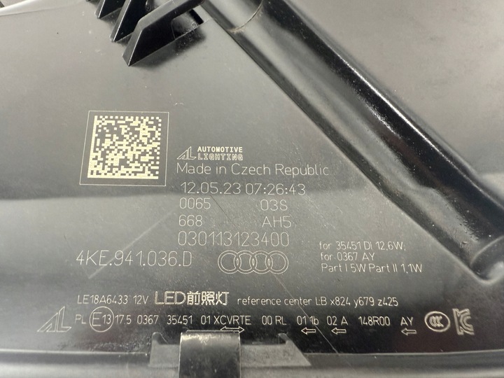 фото №14, Audi q8 e-tron e tron полный led matrix digital light лампа левая правая