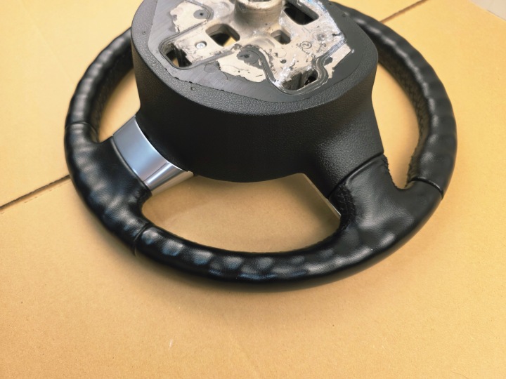 фото №13, Ford focus mk2 ii 2004 - 2011 r. кермо шкіряний 3 спицева шкіра гарна