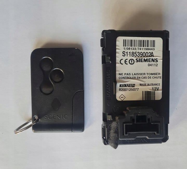 фото №1, Зчитувач карти замок запалювання renault megane ii scenic ii 8200125077