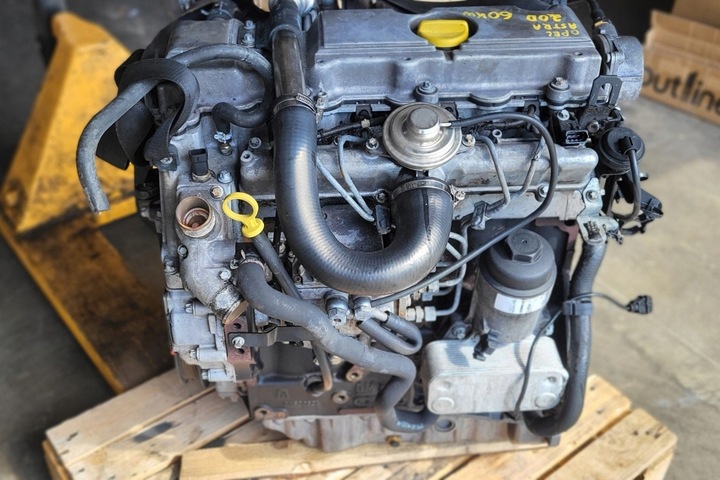 фото №11, Двигун opel astra g estate f35_ 90500691 2.0l дизель 60kw 2001