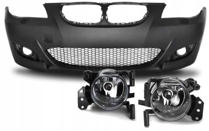 фото №1, Бампер bmw e60 e61 м-пакет m5 омыватель pdc hal