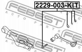 фото №2, Гвинт з mimośrodem do hyundai elantra matrix i30