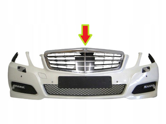 фото №1, Mercedes e класс 212 w212 решётка радиатора решётка бампера дистроник