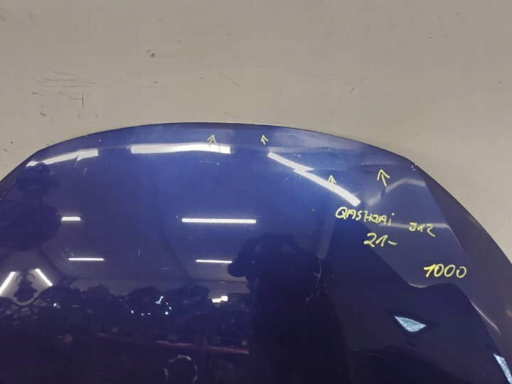 фото №14, Nissan qashqai j12 210 капот крышка двигателя